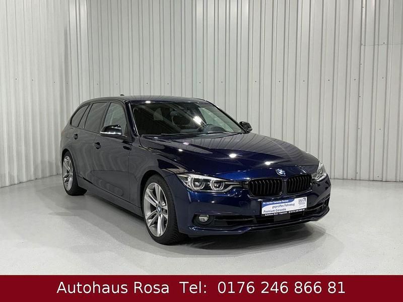Gebraucht BMW 325 Sport Line 218 PS (160 kW) 2015 Blau Kombi