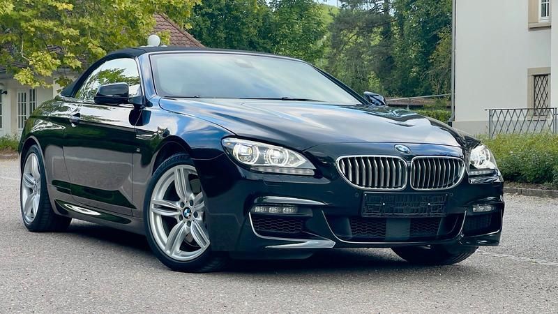 Schwarz Gebraucht 2013 BMW 650 Cabriolet Comfort Edition Cabrio | 34.000 € - Bild 1/4