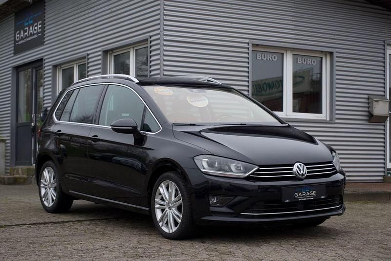 Gebraucht VW Golf Sportsvan Highline 150 PS (110 kW) 2014 Schwarz Van / Kleinbus