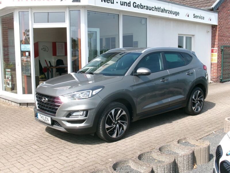 Grau Gebraucht 2019 Hyundai Tucson Premium SUV | 19.790 € (Guter Preis) - Bild 1/4