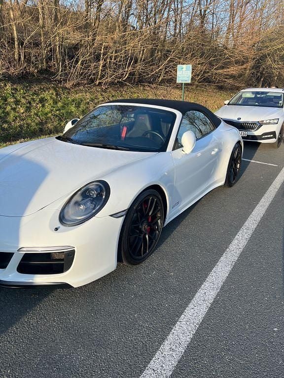 Weiß Gebraucht 2018 Porsche 991 Cabrio | 98.991 € (Superpreis) - Bild 1/4