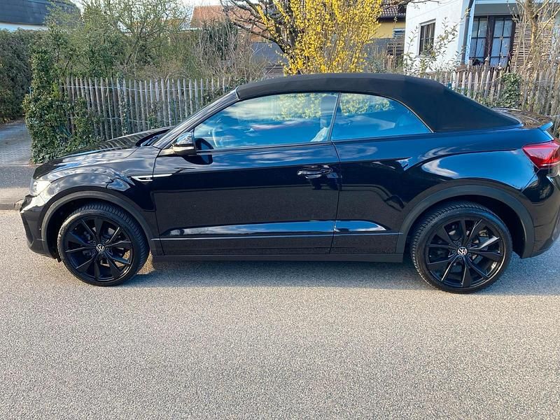 Gebraucht VW T-Roc Cabriolet R 150 PS (110 kW) 2023 Schwarz Cabrio