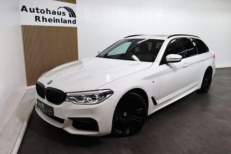 Alpinweiss iii Gebraucht 2018 BMW 530 M Sport Kombi | 34.950 € (Teuer) - Bild 1/3