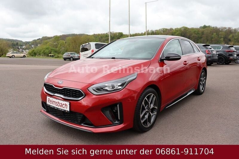 Rot Gebraucht 2020 Kia ProCeed GT-Line Kleinwagen | 14.590 € (Guter Preis) - Bild 1/4