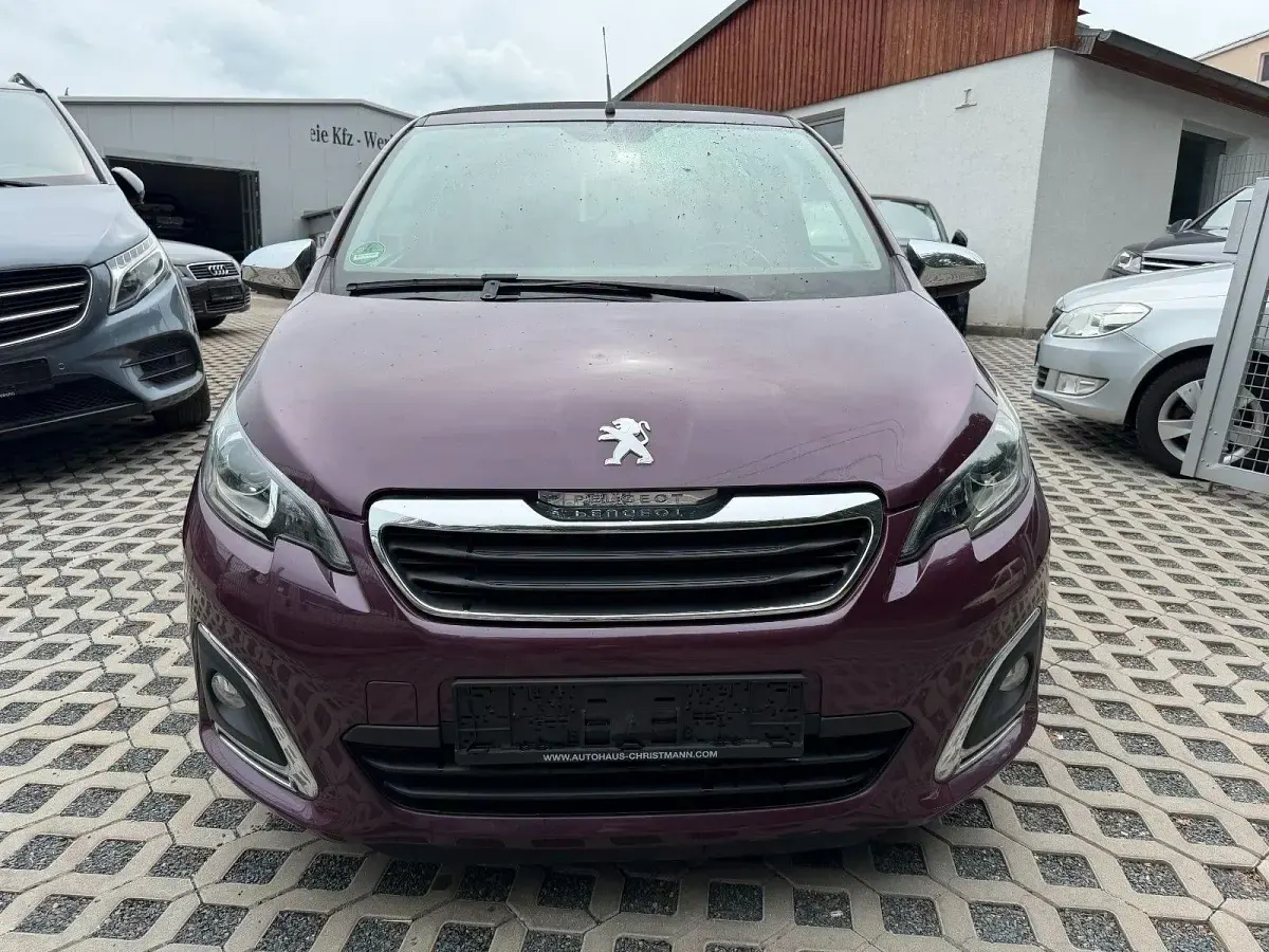 Gebraucht Peugeot 108 Allure 72 PS (52 kW) 2018 Violet Kleinwagen