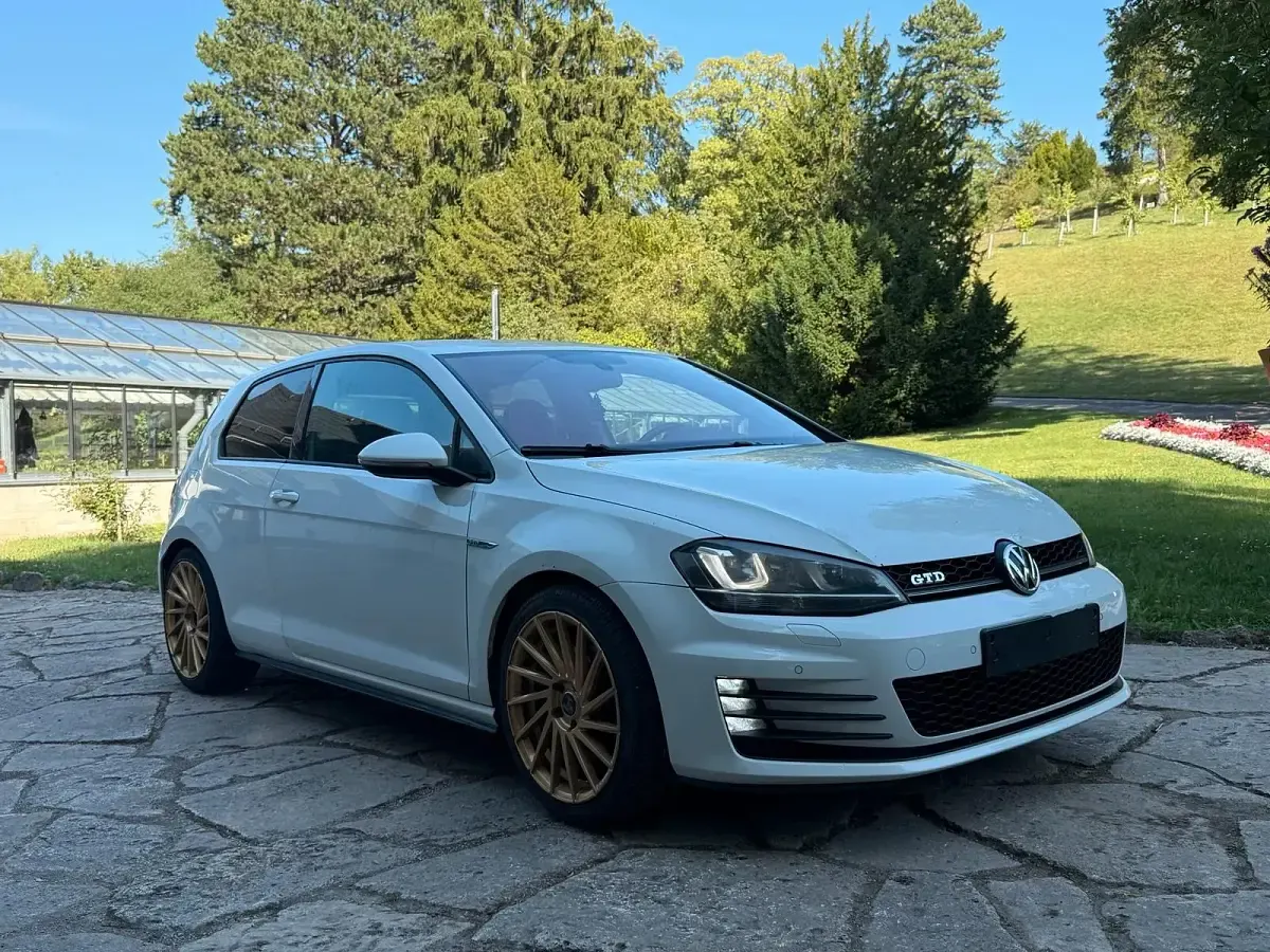 Gebraucht VW Golf VII GTD 184 PS (135 kW) 2014 Weiß Limousine