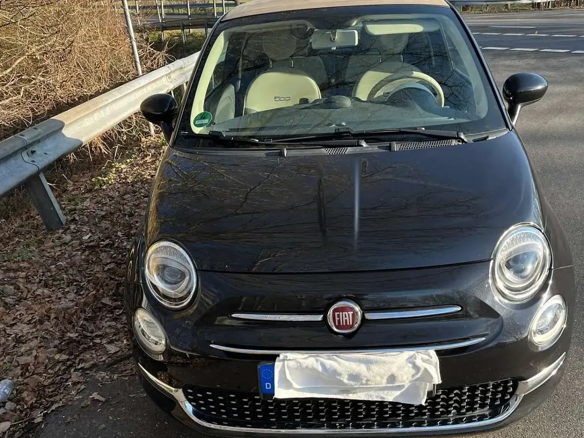 Gebraucht Fiat 500C 69 PS (50 kW) 2017 Schwarz Cabrio