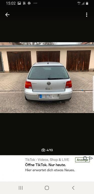 Gebraucht VW Golf IV Basis 105 PS (77 kW) 2001 Silber Limousine