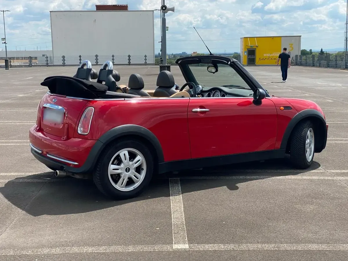 Gebraucht Mini One Cabriolet 90 PS (66 kW) 2005 Rot Cabrio