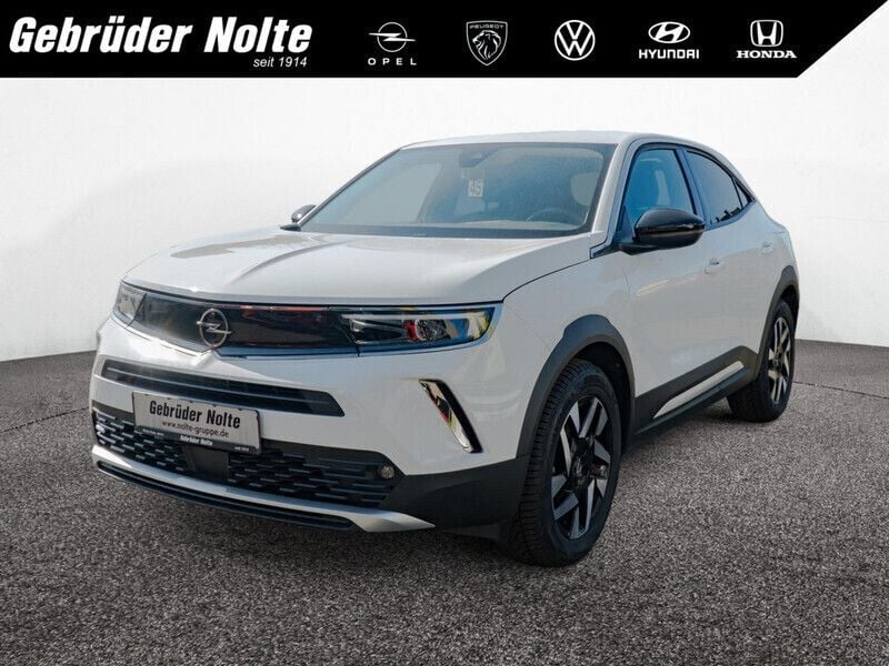 Weiss / jade weiss Gebraucht 2021 Opel Mokka-e Elegance SUV | 18.450 € (Fairer Preis) - Bild 1/3