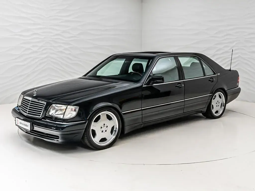 Gebraucht Mercedes S600 AMG 441 PS (324 kW) 1994 Blau Limousine