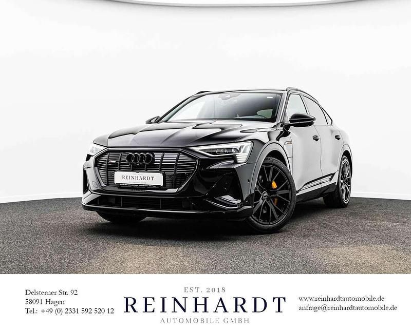 Mythosschwarz metallic Gebraucht 2022 Audi e-tron Sportback S-Line SUV | 41.355 € (Fairer Preis) - Bild 1/1