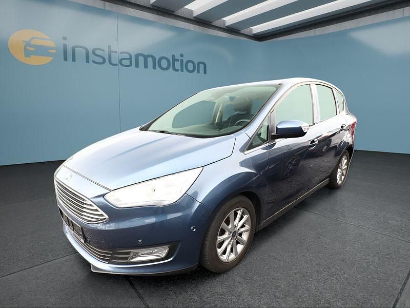 Blau Gebraucht 2018 Ford C-MAX Van / Kleinbus | 15.899 € (Fairer Preis) - Bild 1/4