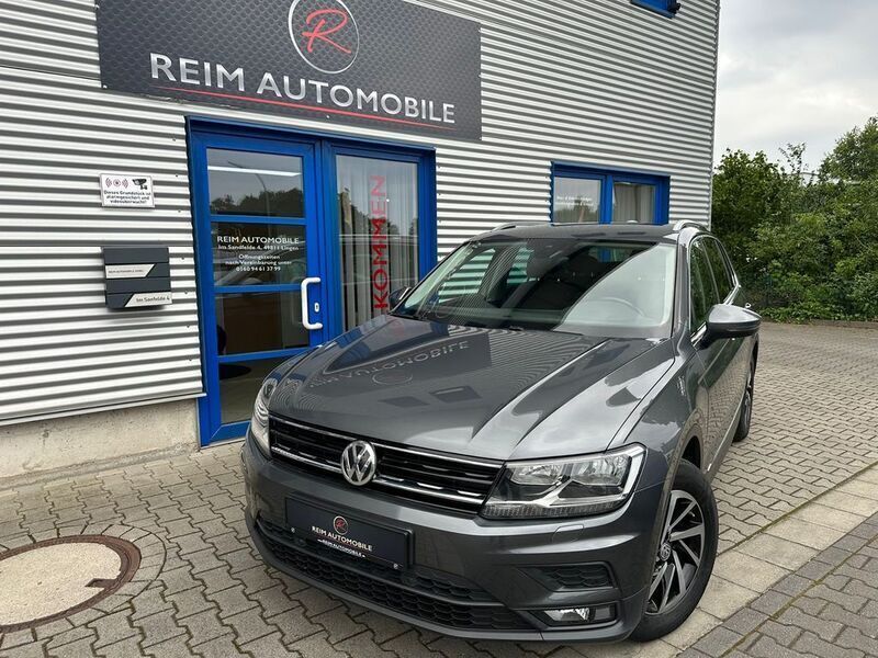 Indiumgrau metallic Gebraucht 2019 VW Tiguan Join SUV | 21.950 € (Fairer Preis) - Bild 1/4