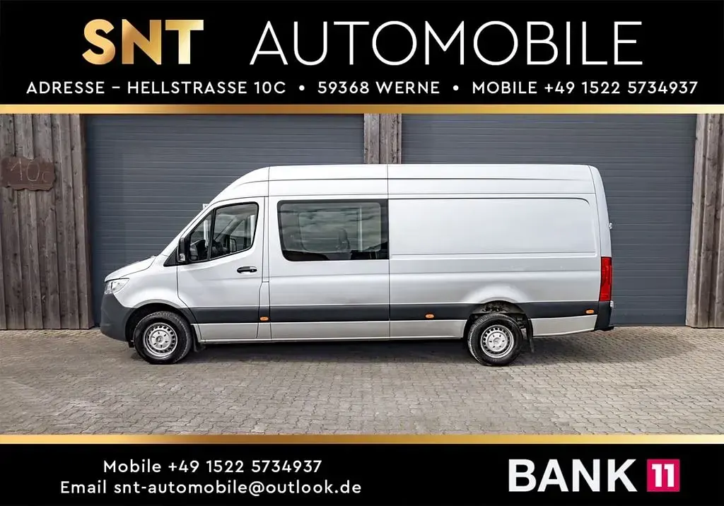 Używany Mercedes Sprinter 163 KM (119 kW) 2020 Srebrny Van