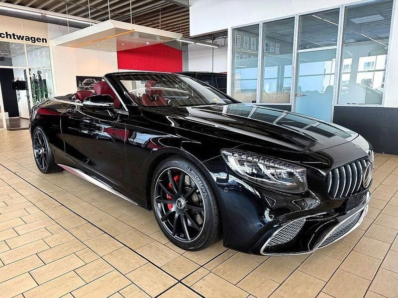 Obsidianschwarz (metallic) Gebraucht 2016 Mercedes S63 AMG AMG Cabrio | 89.850 € (Etwas zu teuer) - Bild 1/4