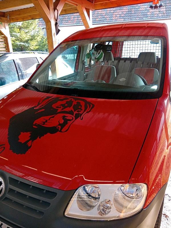 Gebraucht VW Caddy 109 PS (80 kW) 2008 Rot Van / Kleinbus