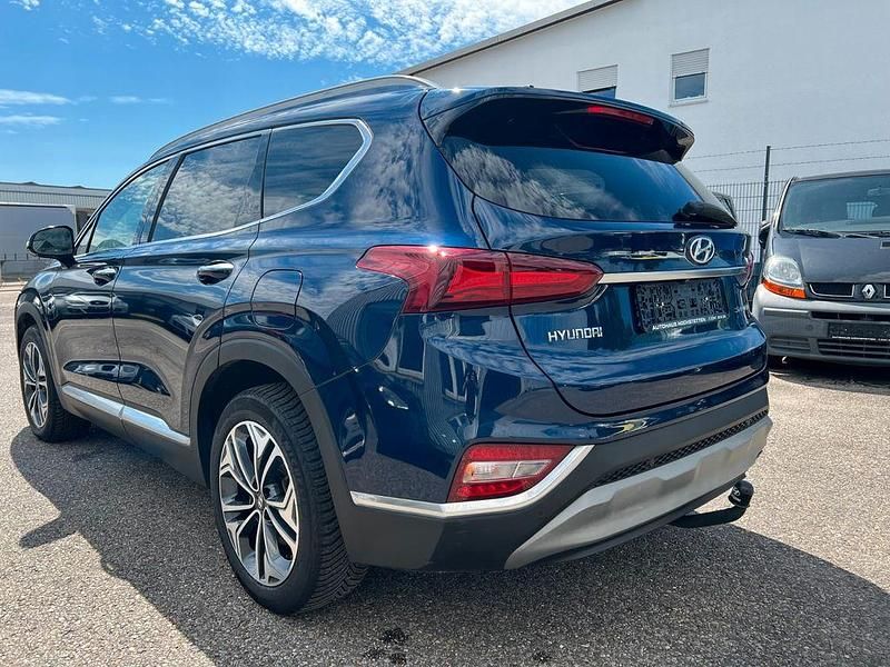Gebraucht Hyundai Santa Fe Premium 200 PS (147 kW) 2019 Blau SUV