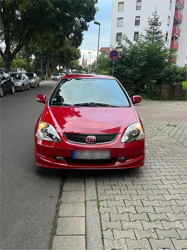 Rot Gebraucht 2005 Honda Civic Kleinwagen | 3.850 € - Bild 1/4