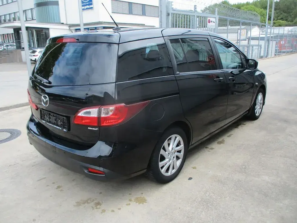 Gebraucht Mazda 5 Center-Line 150 PS (110 kW) 2012 Schwarz Van / Kleinbus