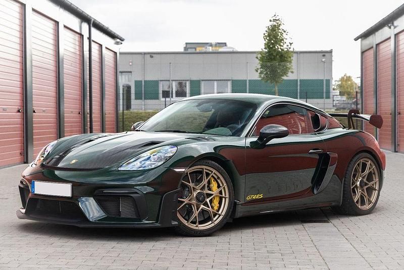 Grün Gebraucht 2024 Porsche Cayman GT4 Coupé | 169.000 € (Fairer Preis) - Bild 1/4
