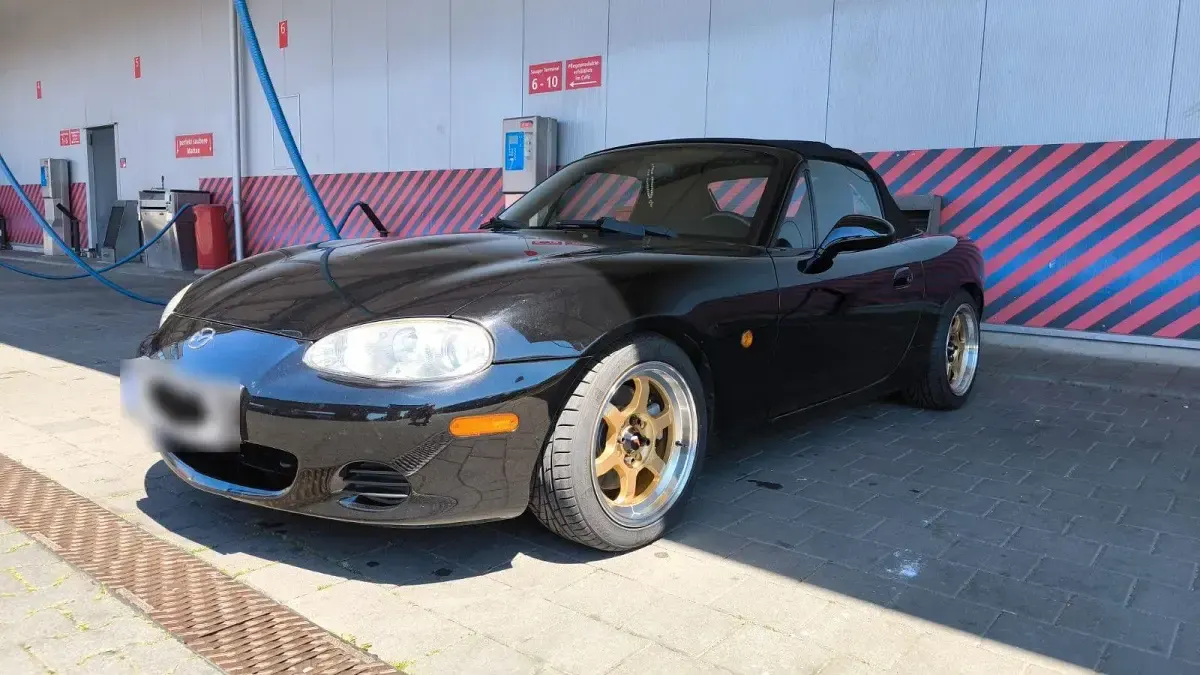 Gebraucht Mazda MX5 146 PS (107 kW) 2005 Schwarz Cabrio