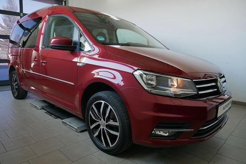Gebraucht VW Caddy Maxi 102 PS (75 kW) 2016 Rot Van / Kleinbus