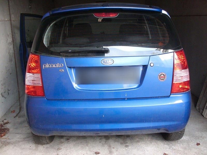 Gebraucht Kia Picanto EX 65 PS (47 kW) 2005 Blau Kleinwagen