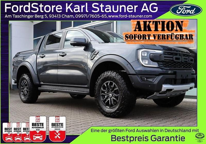 Grau Neu 2025 Ford Ranger Raptor Abholung | 59.476 € (Superpreis) - Bild 1/4