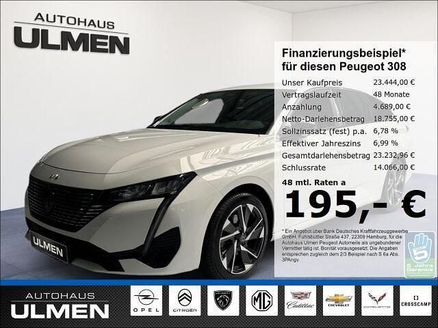 Lack weiss banquise/typ aussen Gebraucht 2022 Peugeot 308 Allure Kombi | 23.444 € (Fairer Preis) - Bild 1/4