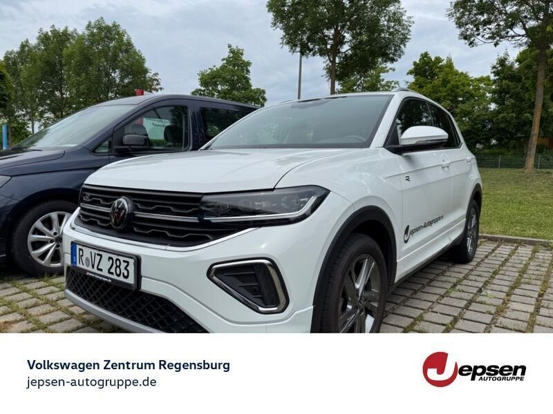 Pure white Gebraucht 2024 VW T-Cross R-line SUV | 24.570 € (Fairer Preis) - Bild 1/4