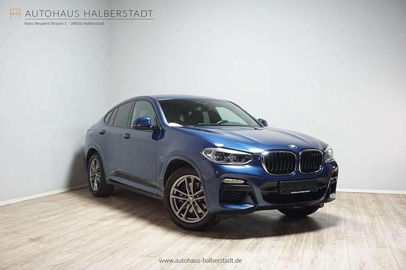 Phytonicblau metallic (metallic) Gebraucht 2019 BMW X4 M Sport SUV | 34.290 € (Superpreis) - Bild 1/3