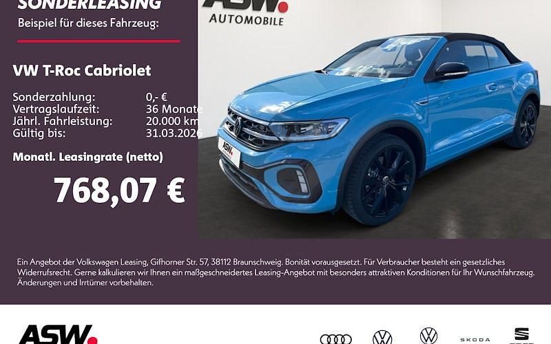 Neu VW T-Roc R-line 150 PS (110 kW) 2025 Blau SUV