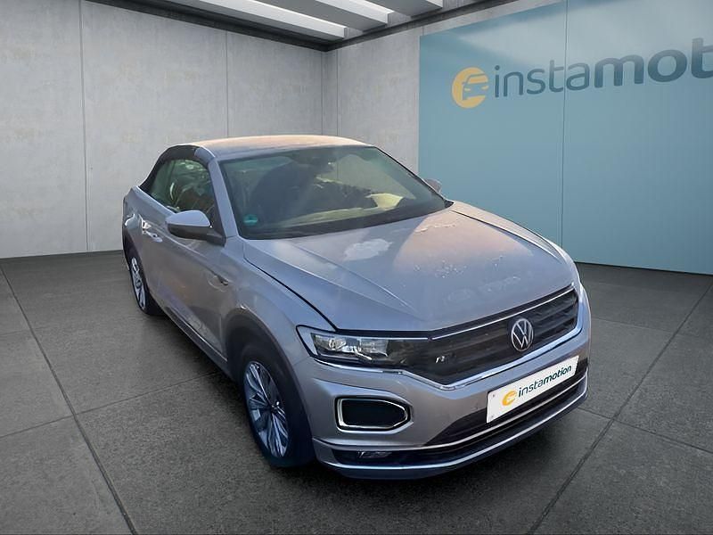 Gebraucht VW T-Roc Cabriolet 150 PS (110 kW) 2022 Silber Cabrio