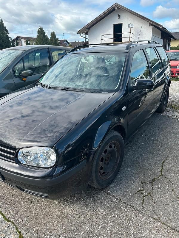 Schwarz Gebraucht 2004 VW Golf IV Kombi | 480 € (Superpreis) - Bild 1/4