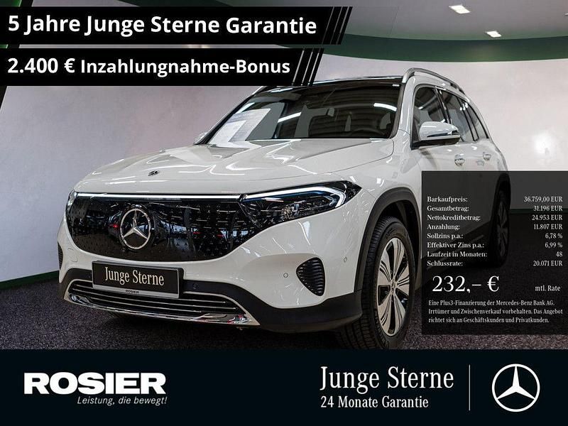 Weiss / polarweiß Gebraucht 2024 Mercedes EQB300 Advanced Plus SUV | 36.759 € (Fairer Preis) - Bild 1/3