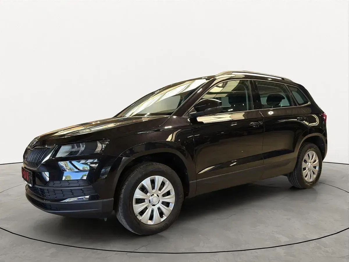 Gebraucht Skoda Karoq Active 110 PS (80 kW) 2021 Schwarz SUV