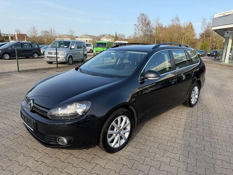 Gebraucht VW Golf VI Comfortline 122 PS (89 kW) 2012 Schwarz Kleinwagen