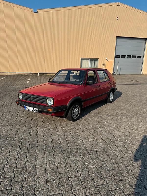Rot Gebraucht 1989 VW Golf II GTD Kleinwagen | 2.700 € - Bild 1/4