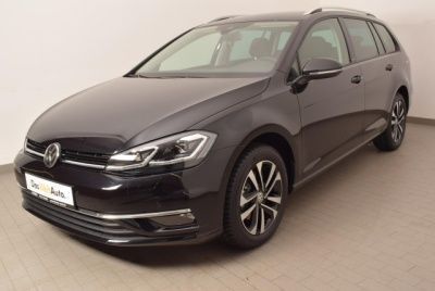 Schwarz metallic Gebraucht 2019 VW Golf VII IQ Drive Kombi | 36.579 € - Bild 1/4