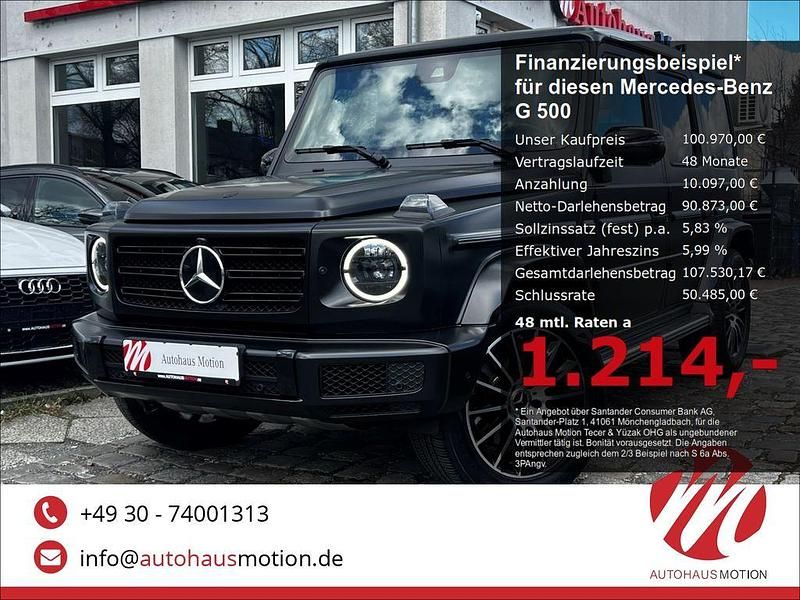 Smaragdgruen metallic Gebraucht 2018 Mercedes G500 AMG SUV | 100.970 € - Bild 1/4