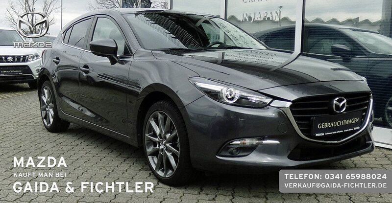 Grau Gebraucht 2017 Mazda 3 Kizoku Limousine | 14.980 € (Fairer Preis) - Bild 1/4