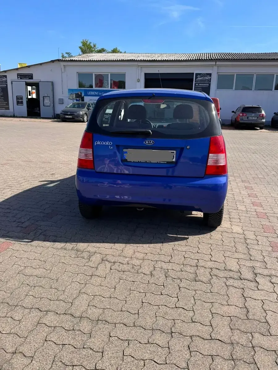 Gebraucht Kia Picanto 65 PS (47 kW) 2007 Blau Kleinwagen