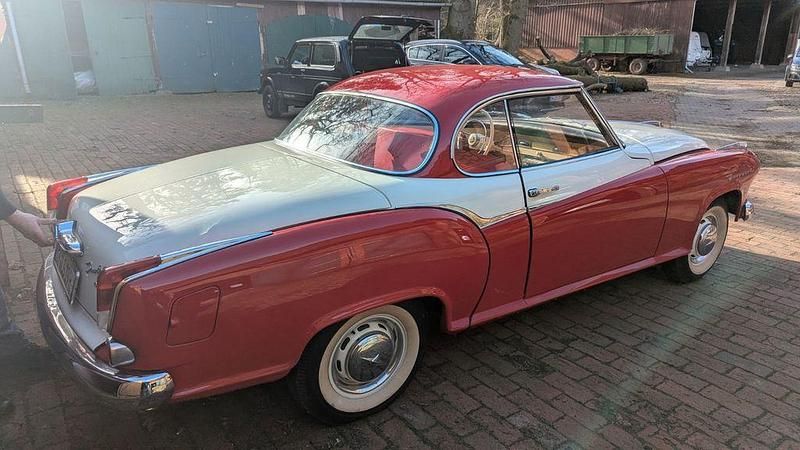 Gebraucht Borgward Isabella 75 PS (55 kW) 1958 Rot Coupé