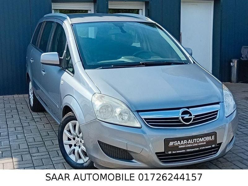 Silber Gebraucht 2009 Opel Zafira Edition Van / Kleinbus | 999 € (Superpreis) - Bild 1/4