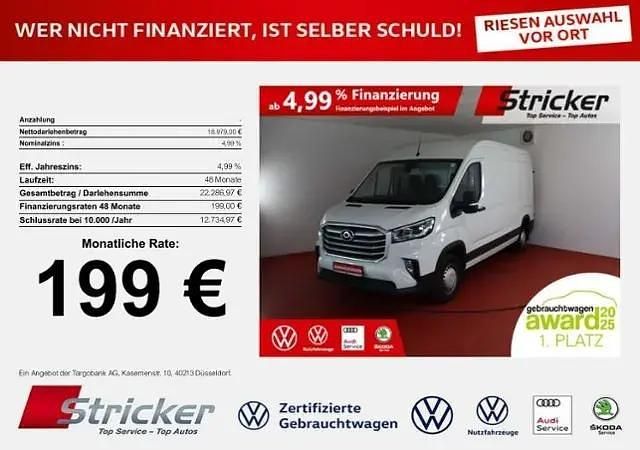 Weiß Gebraucht 2024 Maxus V90 Van | 17.950 € (Guter Preis) - Bild 1/1