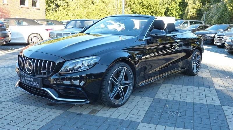 Schwarz Gebraucht 2020 Mercedes C63 AMG AMG Cabrio | 63.990 € (Fairer Preis) - Bild 1/4