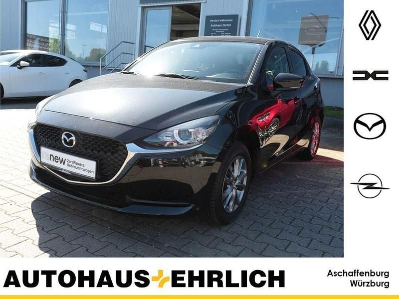 Schwarz Gebraucht 2021 Mazda 2 Exclusive-Line Limousine | 14.888 € (Fairer Preis) - Bild 1/4