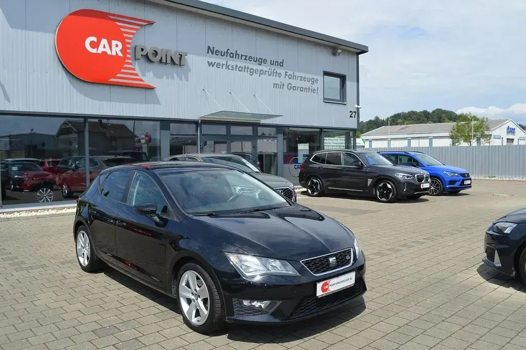 Gebraucht Seat Leon FR 150 PS (110 kW) 2014 "universo" schwarz Limousine