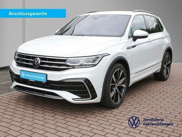 Pure white Gebraucht 2024 VW Tiguan R-line SUV | 40.950 € (Fairer Preis) - Bild 1/3